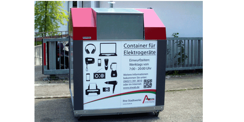 Klaus Kinshofer Technik Container Elektroschrott