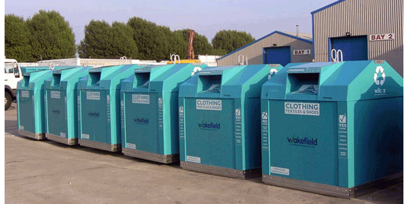 Klaus Kinshofer Technik Container Altkleider