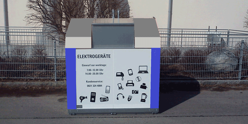 Klaus Kinshofer Technik Container Elektroschrott