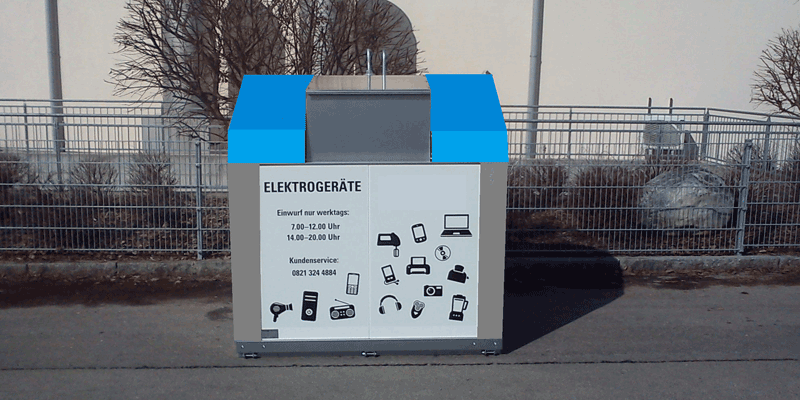 Klaus Kinshofer Technik Container Elektroschrott