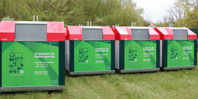 Klaus Kinshofer Technik Container Elektroschrott