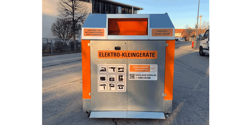 Klaus Kinshofer Technik Container Elektroschrott