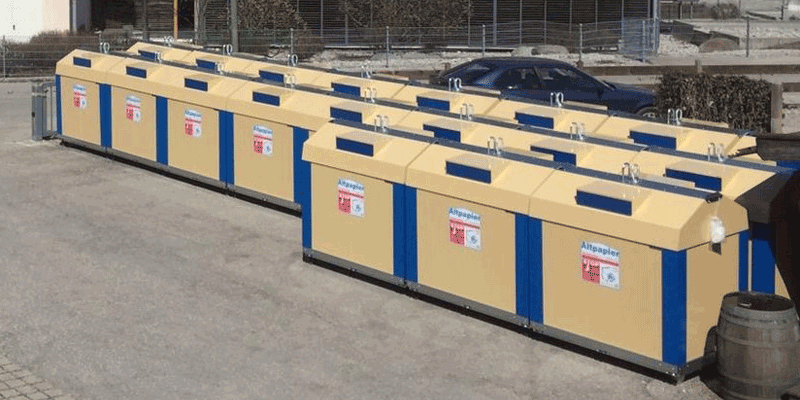 Klaus Kinshofer Technik Papiercontainer