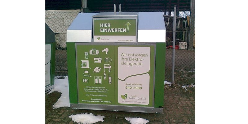 Klaus Kinshofer Technik Container Elektroschrott