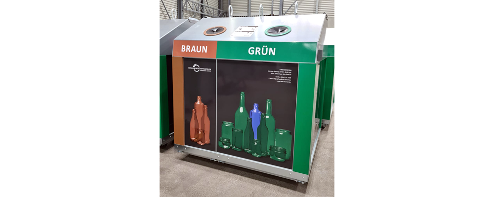 Klaus Kinshofer Technik Glascontainer Weißglas Buntglas