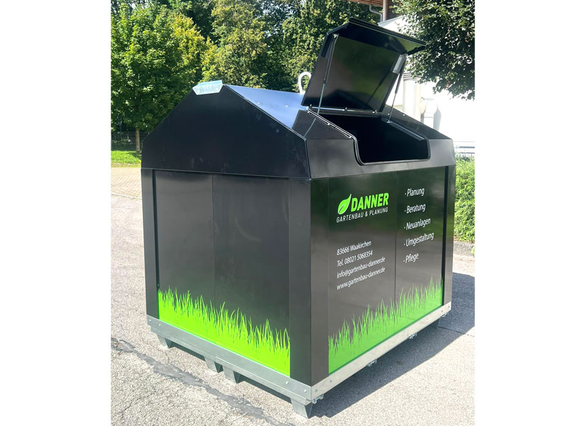 Klaus Kinshofer Technik Restmüll Container