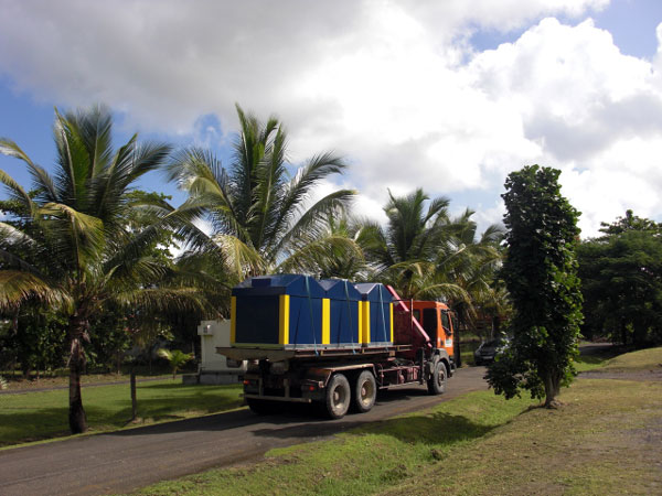 Klaus Kinshofer Technik Container Projekt Karibik
