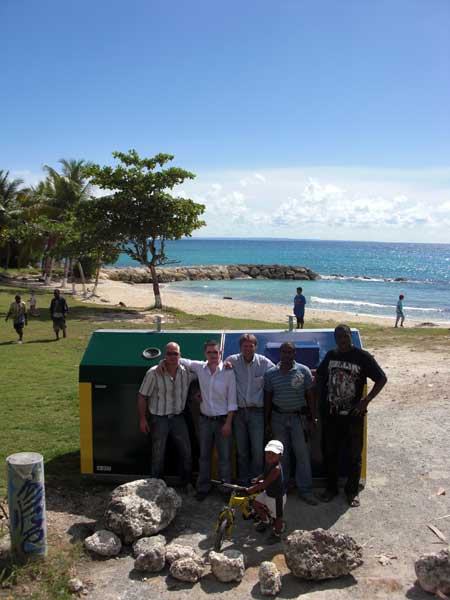 Klaus Kinshofer Technik Container Projekt Karibik